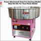 coolex candy floss machine