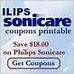 coupon code for sonicare toothbrush