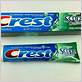 crest toothbrush and toothpaste