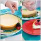 cut cheesecake with dental floss