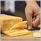 cutting cheese with dental floss