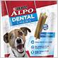 dental chew only one side dog