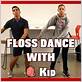 dental floss dance backpack kid