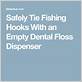 dental floss fishibg hook