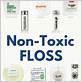 dental floss treated with pfas