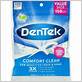 dentek comfort clean floss picks 150