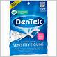 dentek comfort clean floss picks for sensitive gums