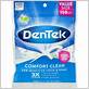 dentek comfort clean floss picks silky comfort floss