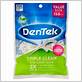 dentek triple clean floss picks 150 count pack of 6