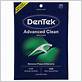 dentek triple clean floss picks mouthwash blast