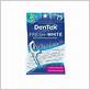 dentek whitening floss picks