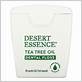 desert essence tea tree oil dental floss/dental tape