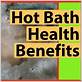do hot baths help with flu