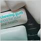 does chewing gum improve dental health