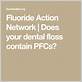 does dental floss contain fluoride