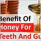 does honey help gum disease