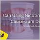 does nicotine pouches cause gum disease