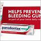 does parodontax help with receding gums