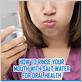 does rinsing with salt water help gum disease