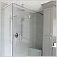 double shower head walk in shower