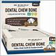 dr. mercola dental chew bone rawhide-free small dental dog treats