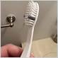 eating toothbrush bristles