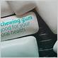 effects of chewing gum on dental health