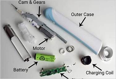 electric toothbrush head mechanism
