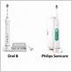 electric toothbrush philips vs oral b