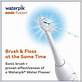 electric toothbrush tjat sprays water as you brush