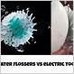 electric toothbrush vs water flosser