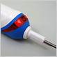electric toothbrush with indicator light