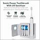 electric toothbrush with uv