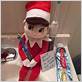 elf on the shelf with toothbrush