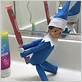 elf with toothbrush