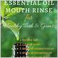 essential oil recipe for gum disease