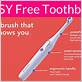 free electric toothbrush sample