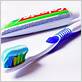 free toothbrushes and toothpaste