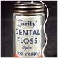 glass dental floss container