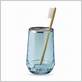 glass toothbrush cup