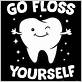 go floss yourself dental rocket