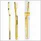 gold bristle toothbrush