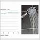 good flow rate for shower head