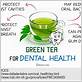 green tea helps gum disease