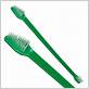 green toothbrush for dogs