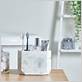 grey marble electric toothbrush holder