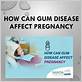 gum disease affect pregnancy