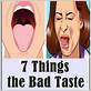 gum disease funny taste in mouth