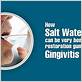 gum disease salt water rinse