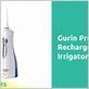 gurin professional rechargeable oral irrigator